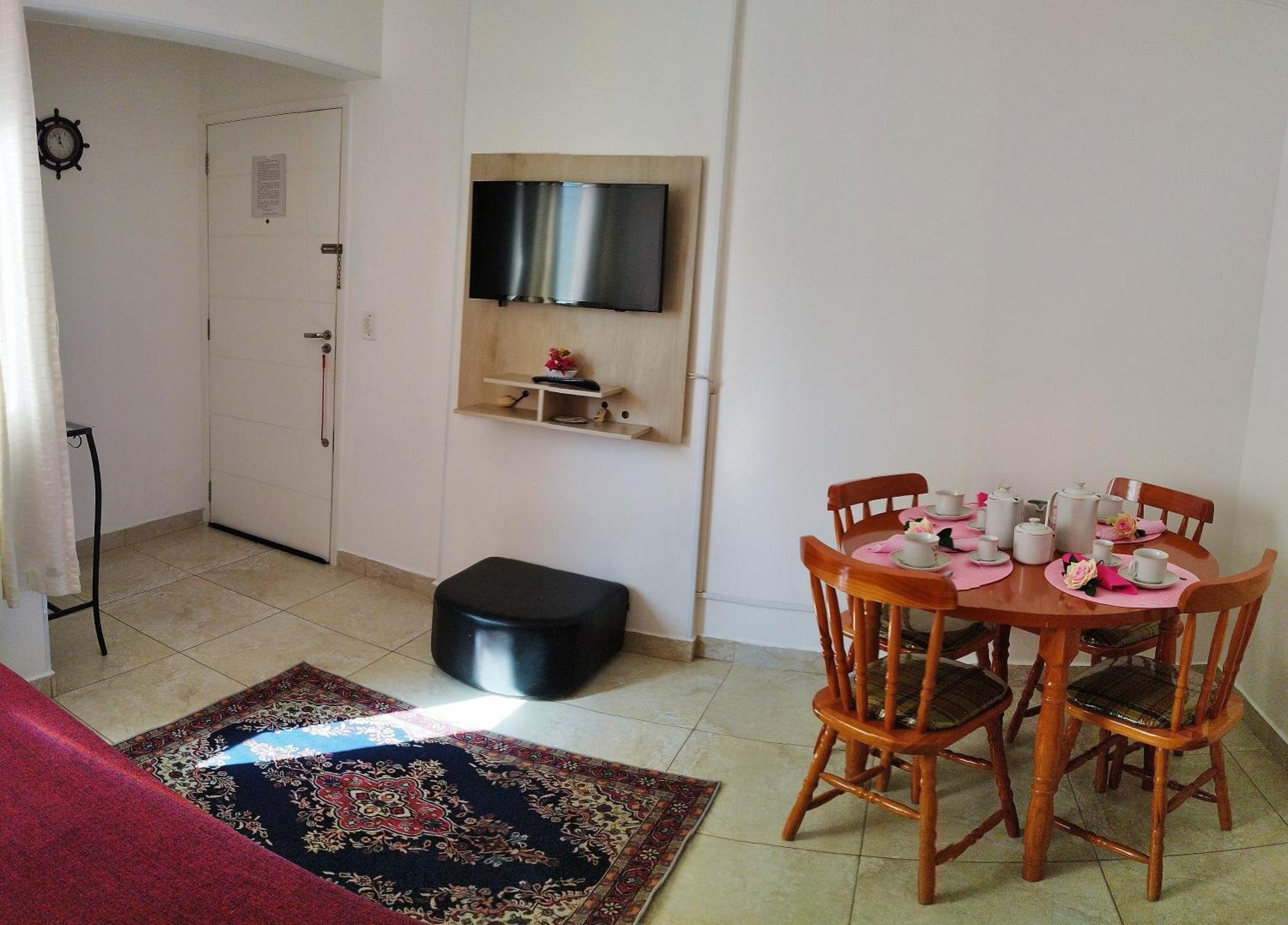 Aconchegante Apartamento Com Vista Para O Mar -Guilhermina Praia Grande  Exterior photo